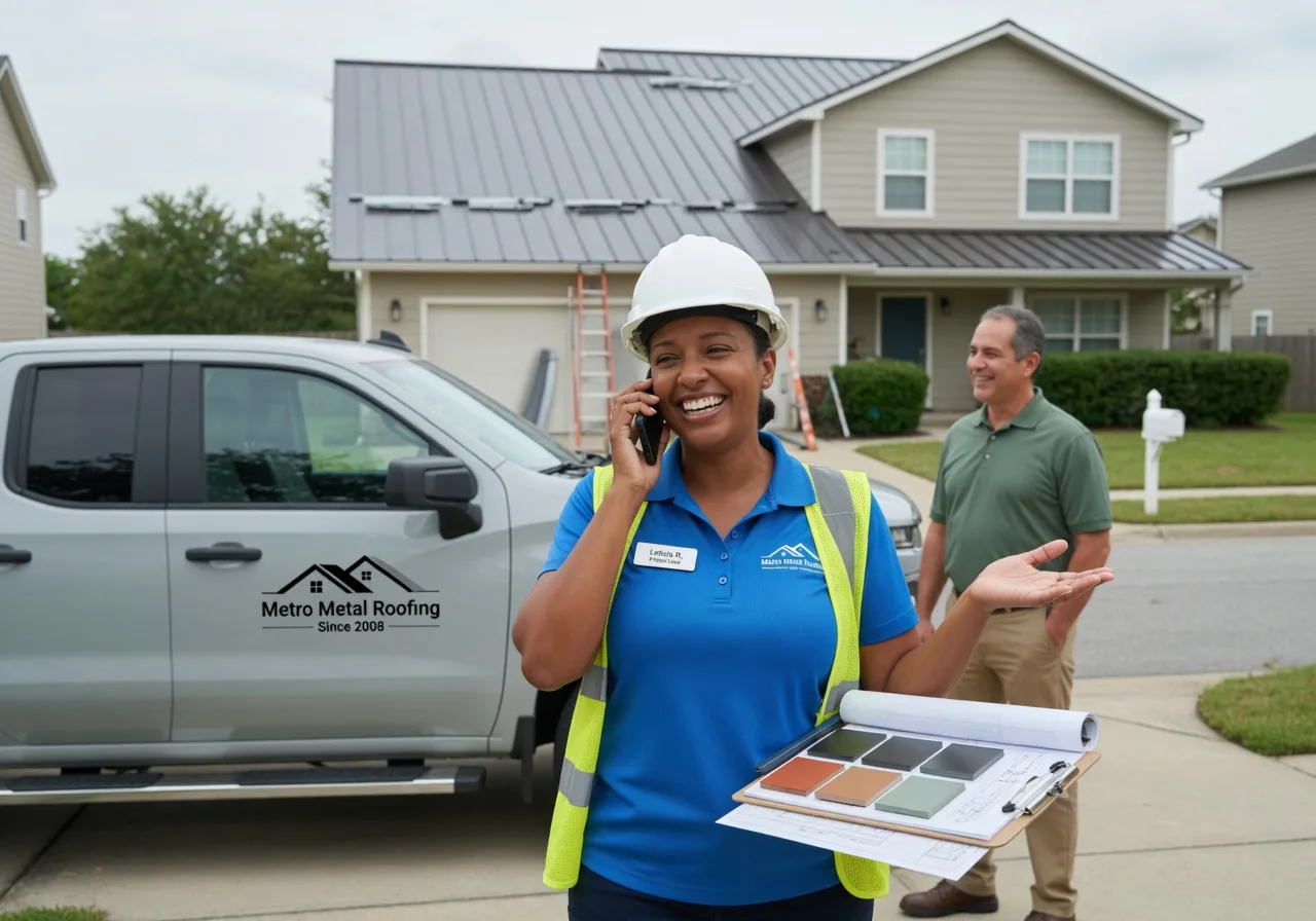 Storm Damage Metal Roof Repair in Franklintown, PA